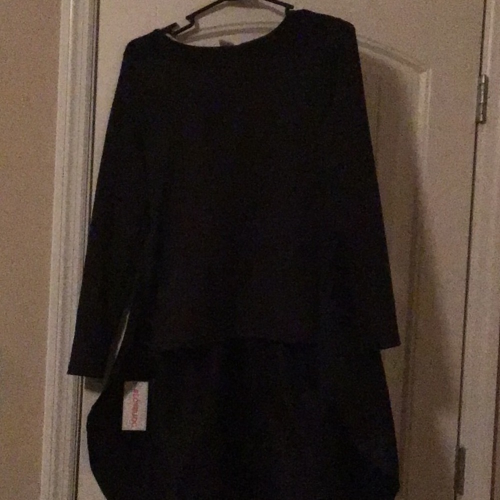 Tuxedo style top